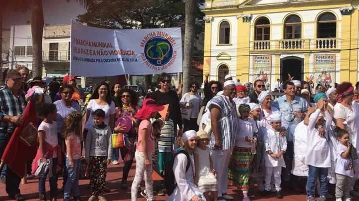 caminhada pela paz cotia
